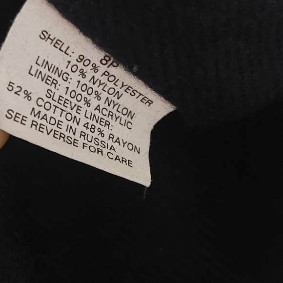 NEW YORK HARBOR From ANDREA Vintage Trench Coat Size 8P. - Picture 7 of 15